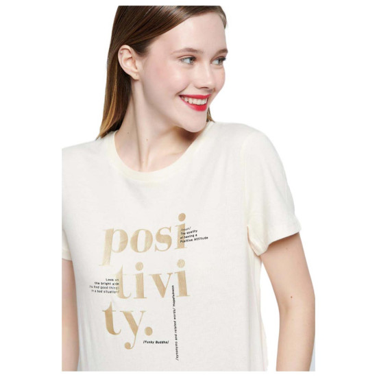 Funky Buddha Γυναικεία κοντομάνικη μπλούζα Funky Buddha Γυναικεία κοντομάνικη μπλούζα